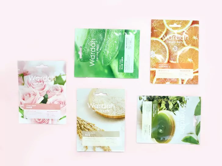 wardah sheetmask