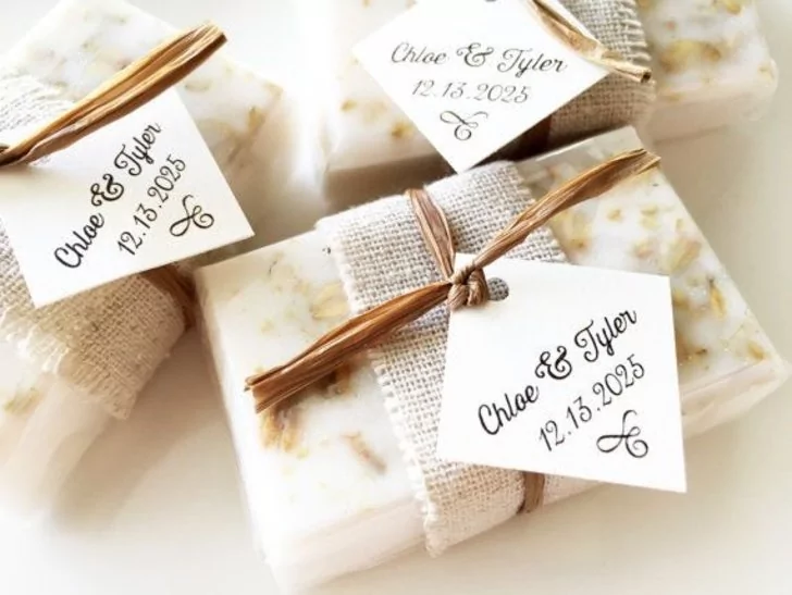 souvenir pernikahan organik soap