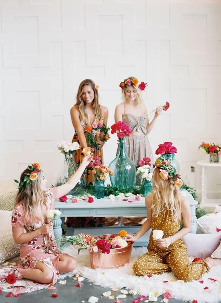 Salah satu contoh bridal shower di negara barat