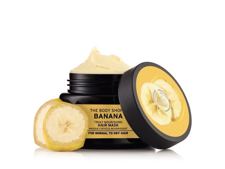 The Body Shop Banana Truly Nourshing Hair Mask