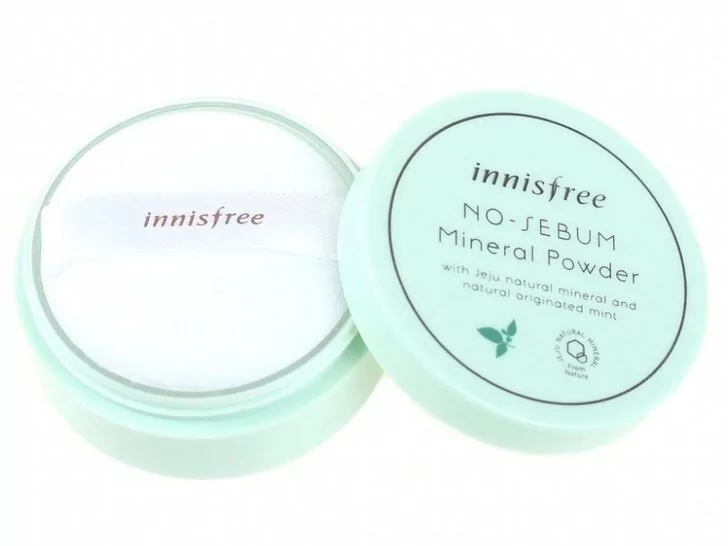 Packaging Innisfree No Sebum Mineral Powder