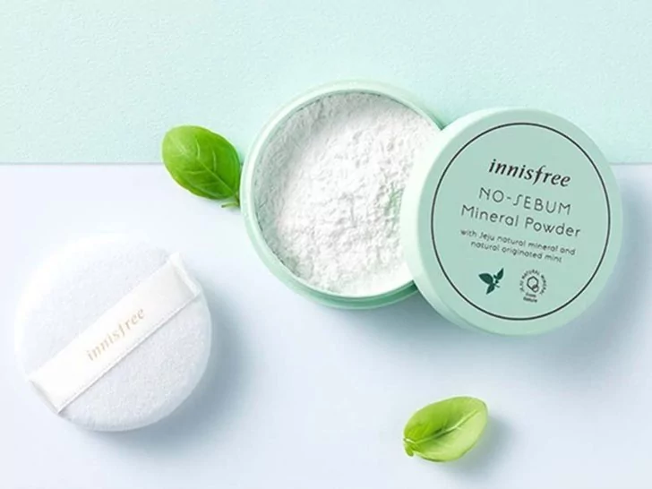 Kegunaan Innisfree No Sebum Mineral Powder