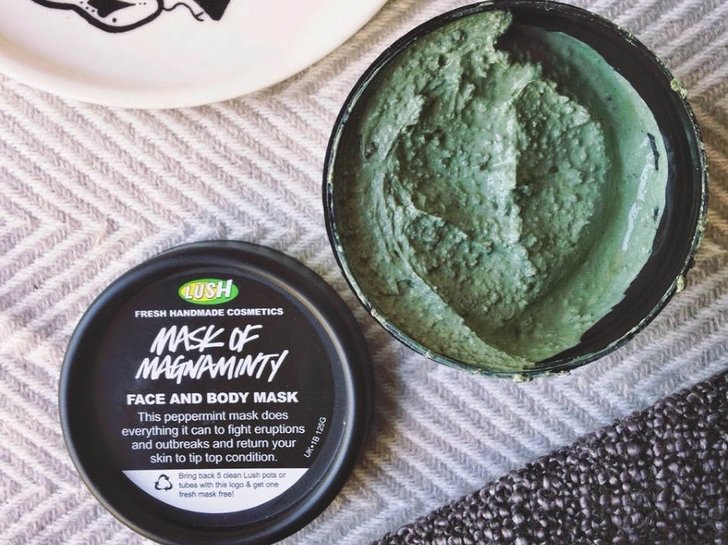 Packaging Lush Mask of Magnaminty