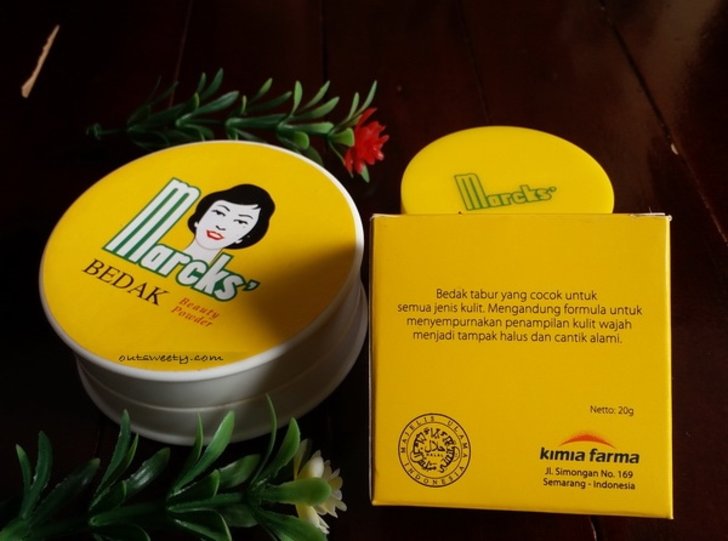 Marcks Loose Powder - Packaging