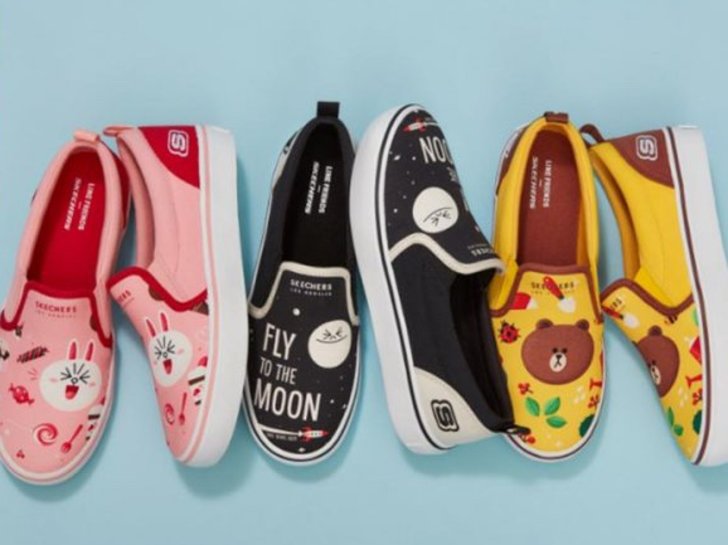 slip-ons with Line Friends