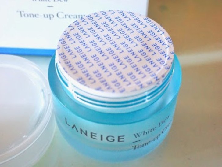 Packaging Laneige White Dew Tone-up Cream