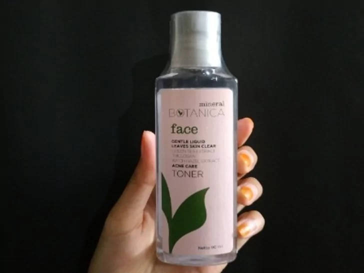 Packaging Mineral Botanica Acne Care Toner