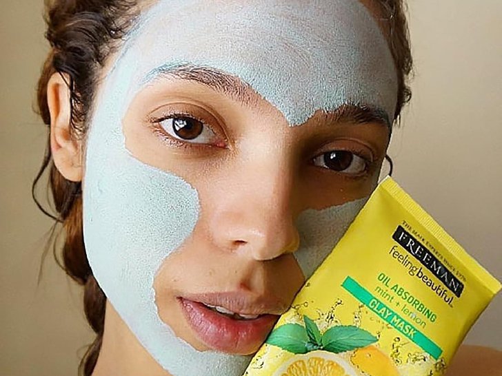 Freeman Oil Absorbing Mint + Lemon Clay Mask - Tekstur