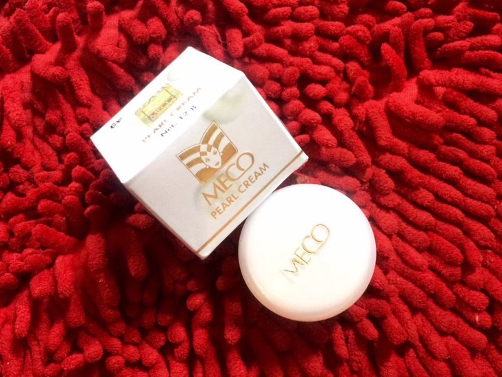 Review Meco Pearl Cream - Packaging