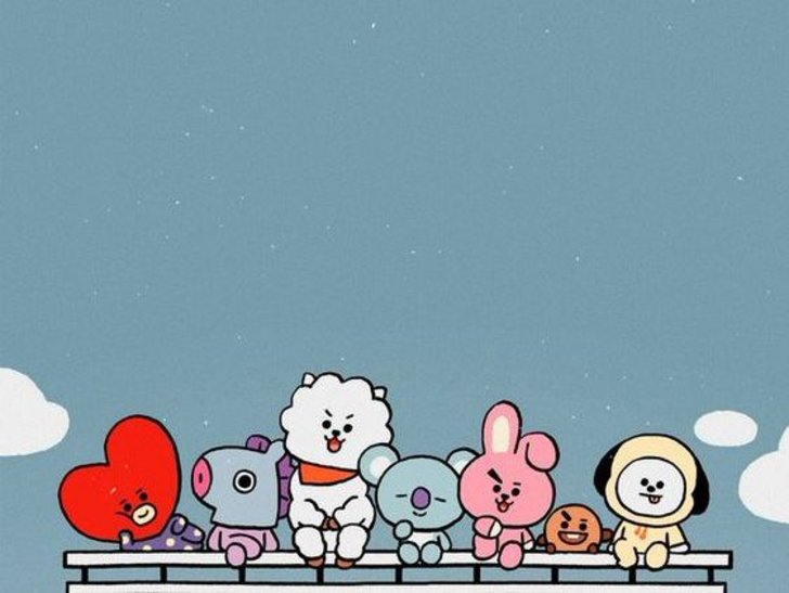 20+ Wallpaper HD BT21 Gemas | Terbaru dan Terlengkap