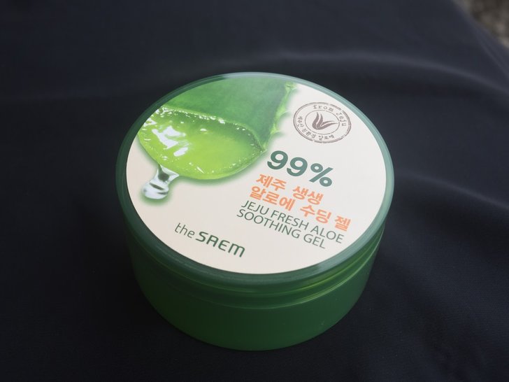 Packaging The Saem 99% Jeju Fresh Aloe Soothing Gel