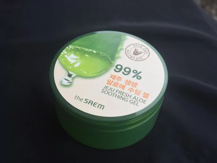 Packaging The Saem 99% Jeju Fresh Aloe Soothing Gel