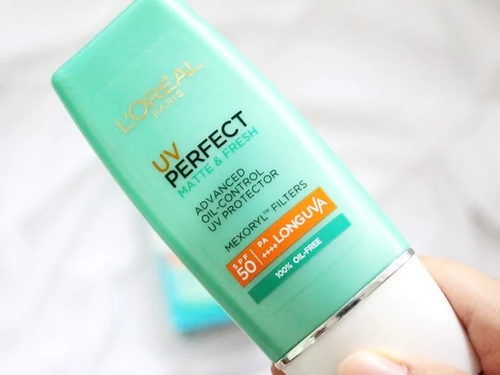 Kandungan L’Oreal UV Perfect Matte & Fresh SPF 50 PA++++