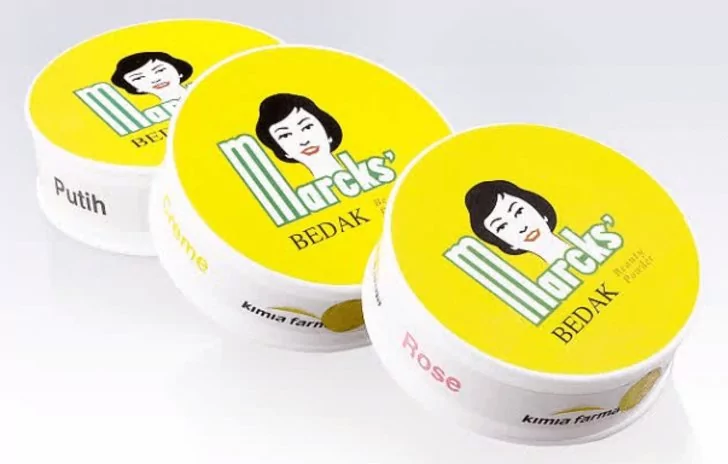 Bedak Tabur - Marcks Beauty Powder