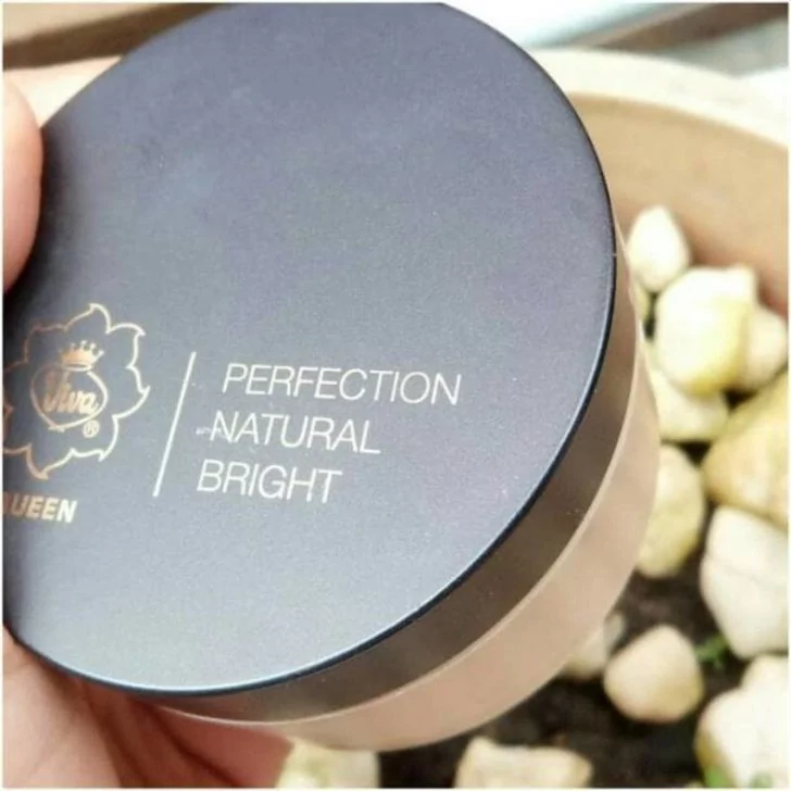 Bedak Tabur - Viva Queen Perfection Natural Bright Loose Powder