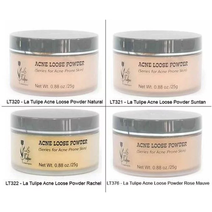 Bedak Tabur - La Tulipe Acne Loose Powder