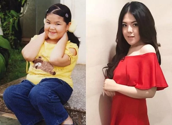 Potret Transformasi Artis Cilik Dunia Hiburan Tanah Air - Tina Toon