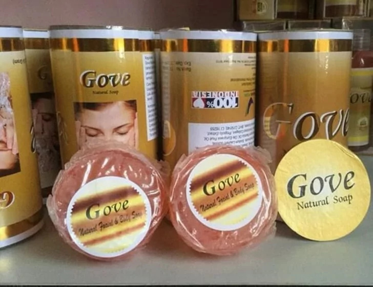 Sabun Mandi untuk Memutihkan Kulit - Gove Original Facial & Body Soap 5 In 1