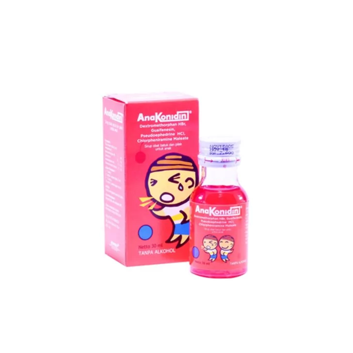 ilustrasi obat pilek anak